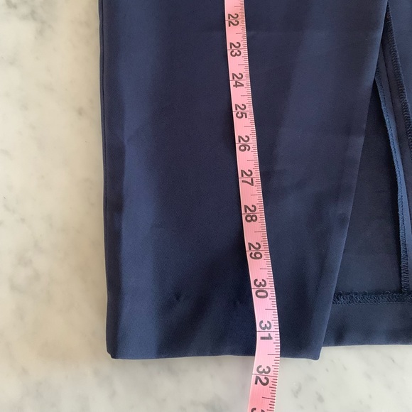 NWT Zara navy skirt with sparkle buttons and asymmetrical front size S - Picture 12 of 13